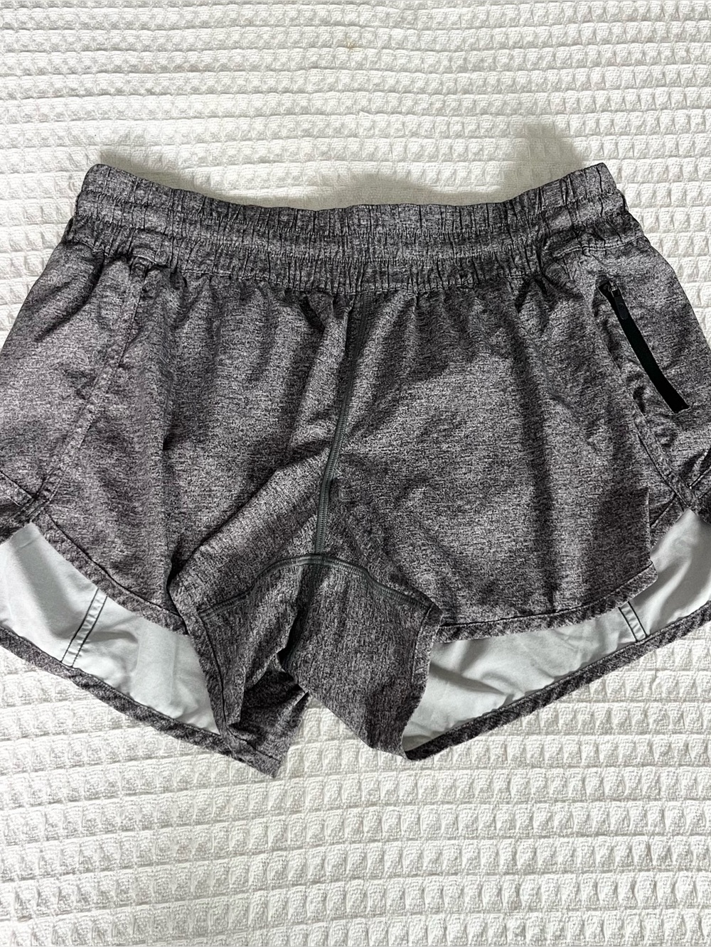 Lululemon grey active shorts size 12